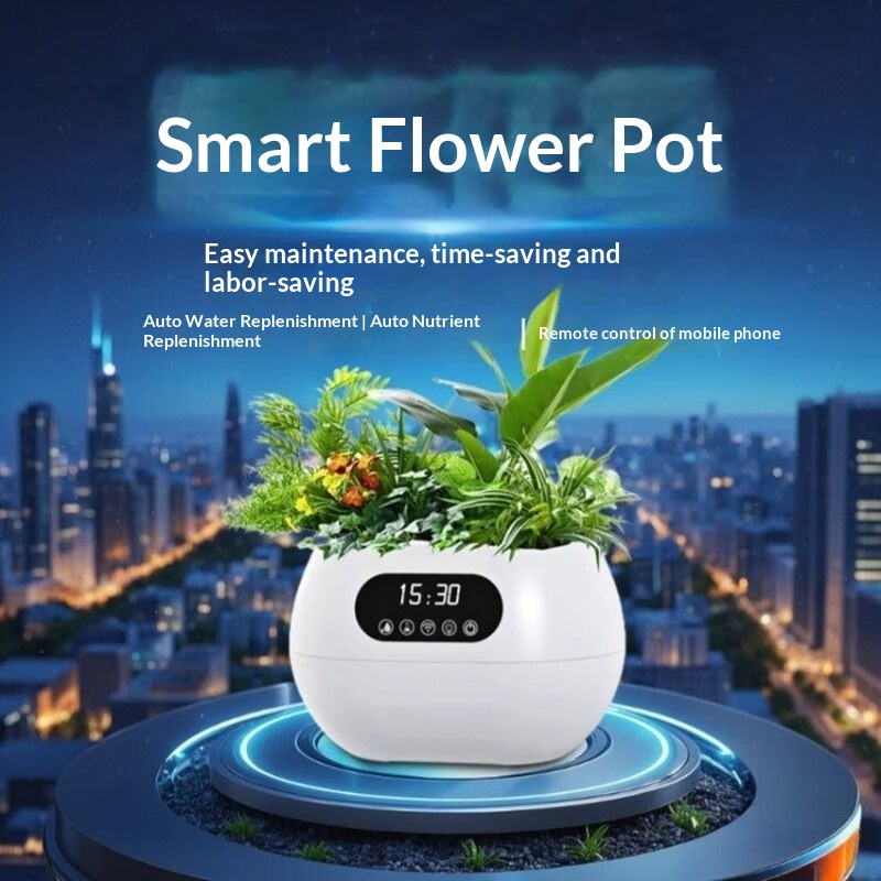 Flower Supply - Ai Intelligent Flowerpot Automatic Watering Nutrient