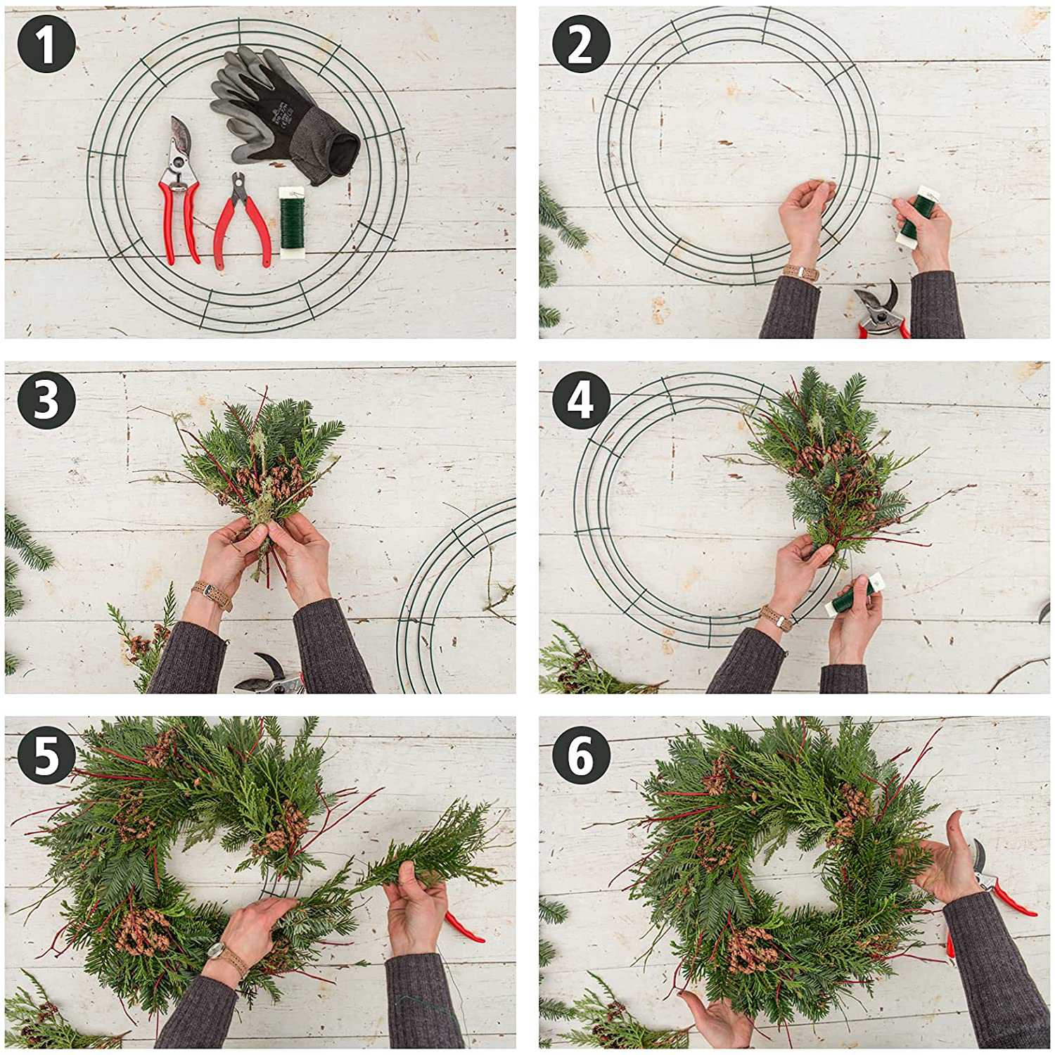 A25F-14 Inch Wire Wreath Frame - огляд і ціна Wreath Form Wire
