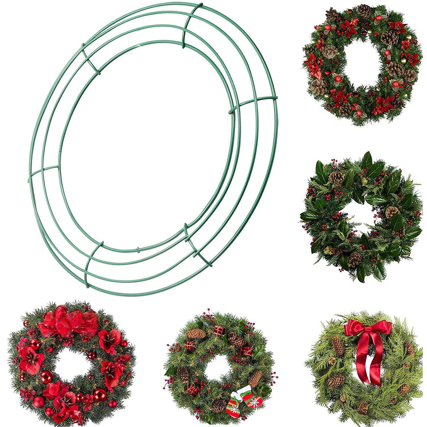 A25F-14 Inch Wire Wreath Frame - огляд і ціна Wreath Form Wire