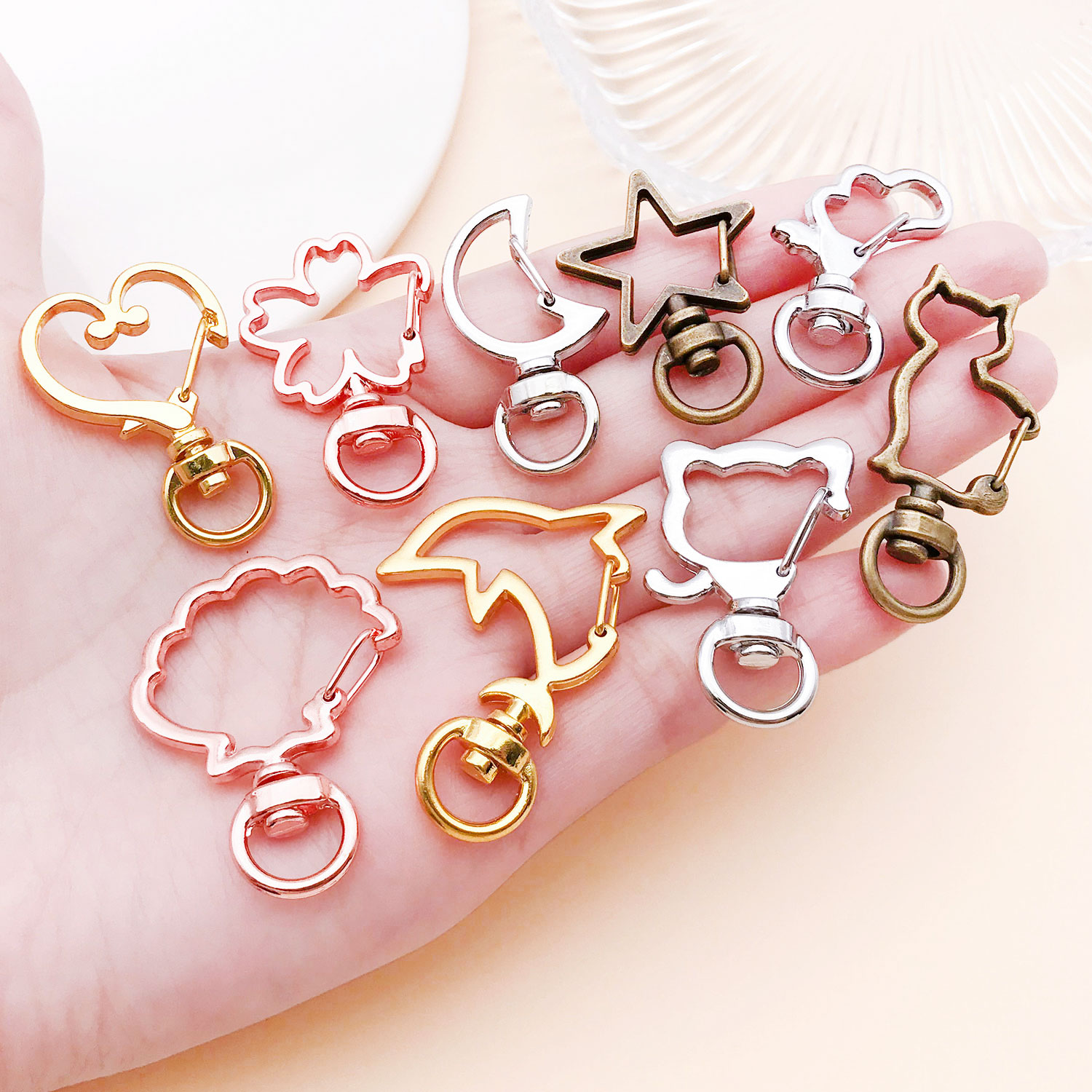5pcs/lot Heart Star Moon Cat D - огляд і ціна Flower Supply