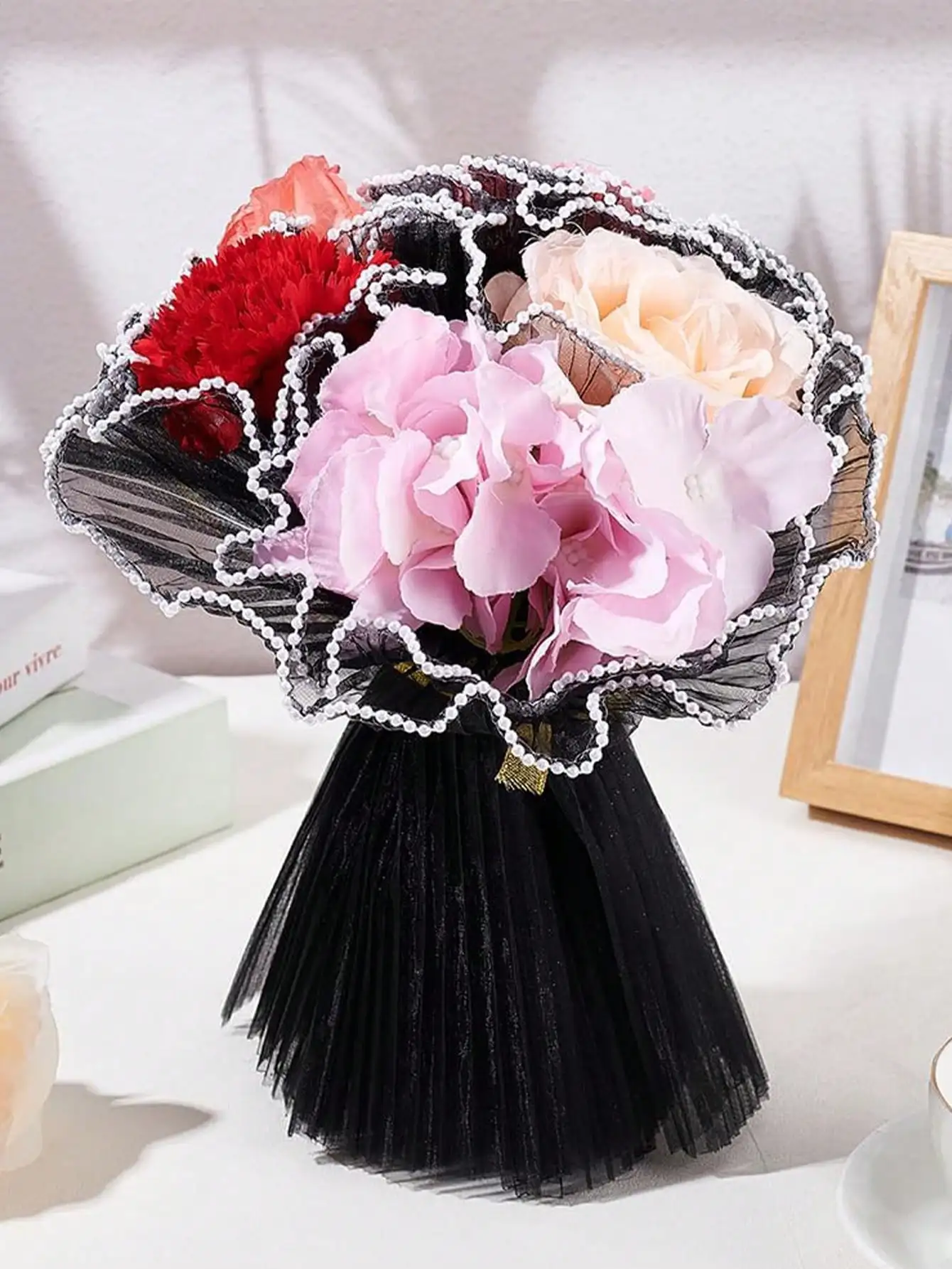 4Yards Faux Pearl Edge Flower  - огляд і ціна Ae Florist Supply