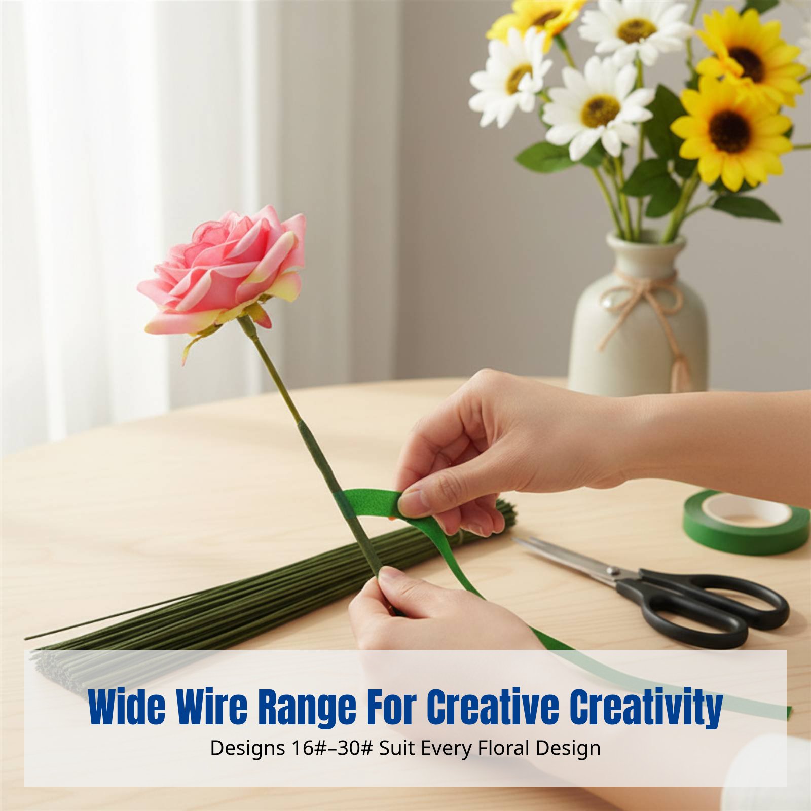 DIY Handcraft Floral Stem Wire - огляд і ціна Flower Supply