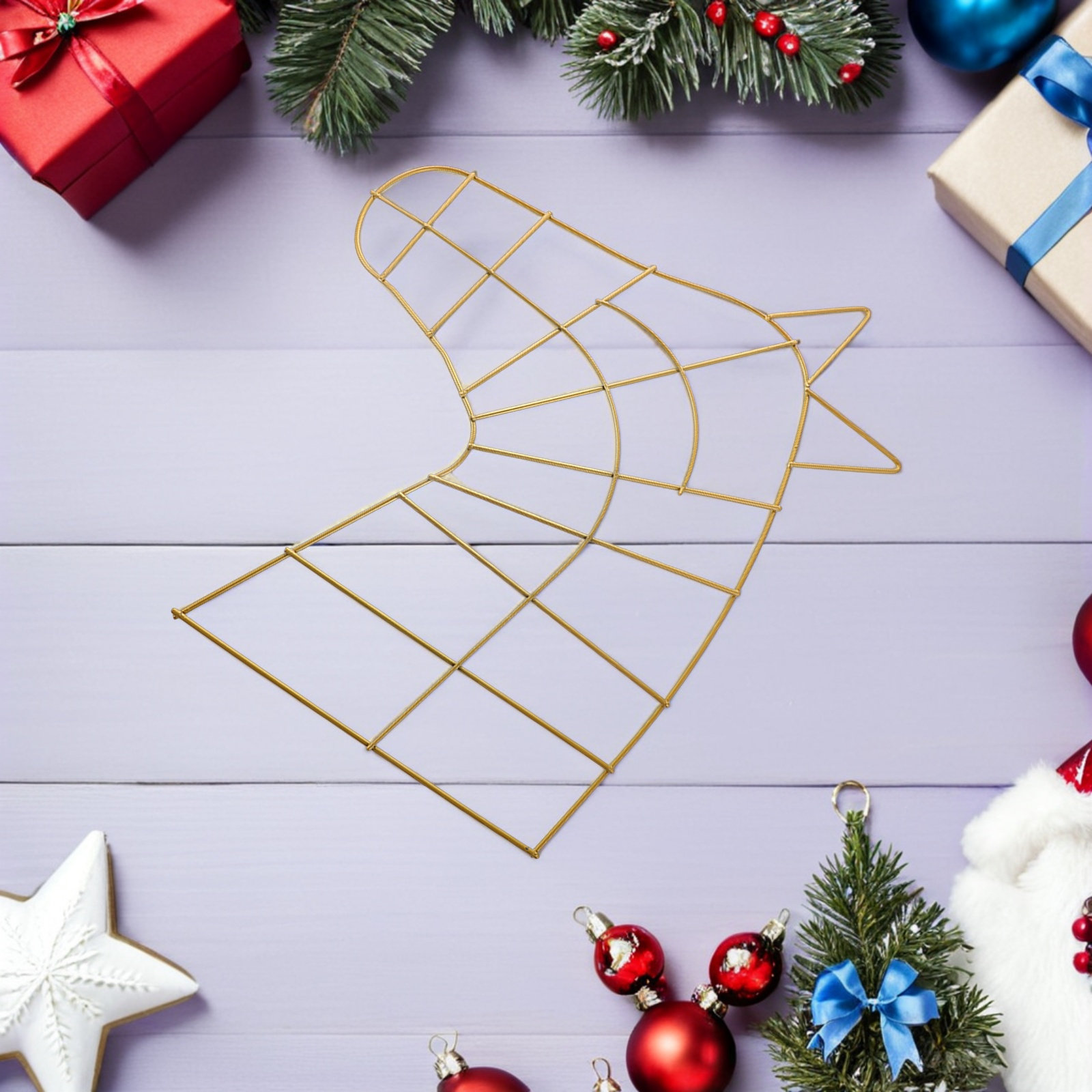 2Pcs Metal Wreath Frame Small  - огляд і ціна Wreath Form Wire