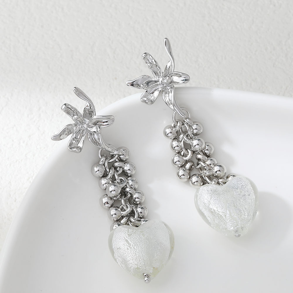 4PCS Dainty Flower Shape Ear S - огляд і ціна Flower Supply