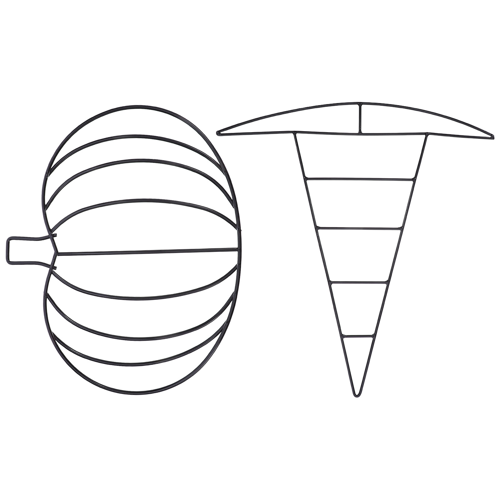 2Pcs Pumpkin Shaped Wreath For - огляд і ціна Wreath Form Wire