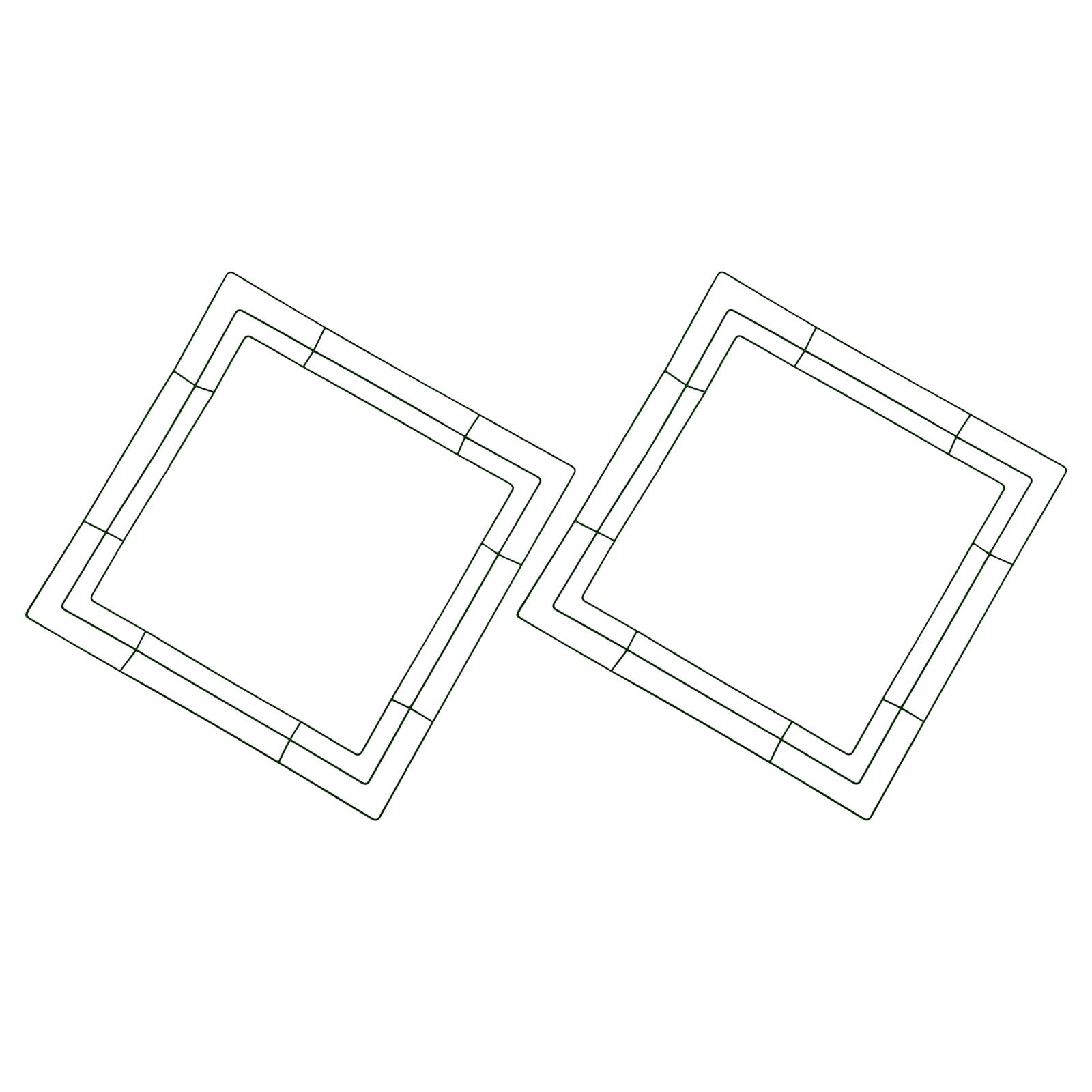Square Wreath Frame Floral DIY - огляд і ціна Wreath Form Wire