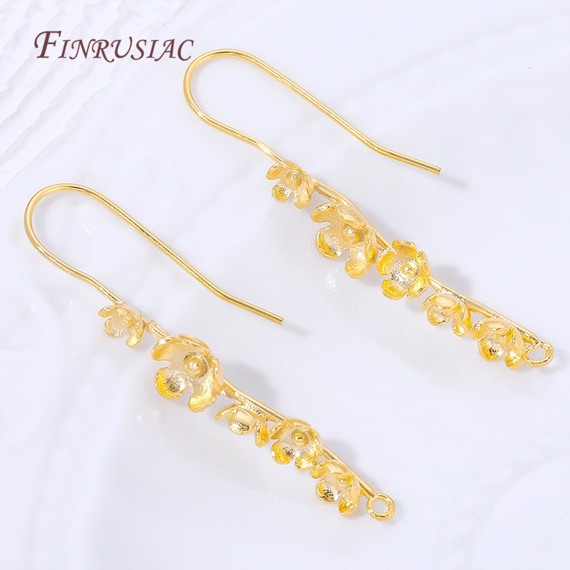 18K Gold Plated Flower Earring - огляд і ціна Flower Supply