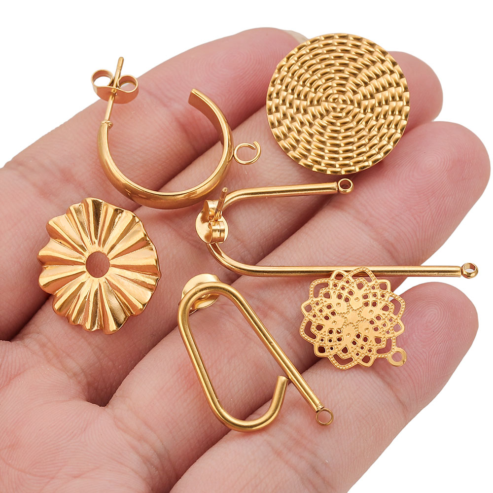 10pcs Stainless Steel Earrings - огляд і ціна Flower Supply