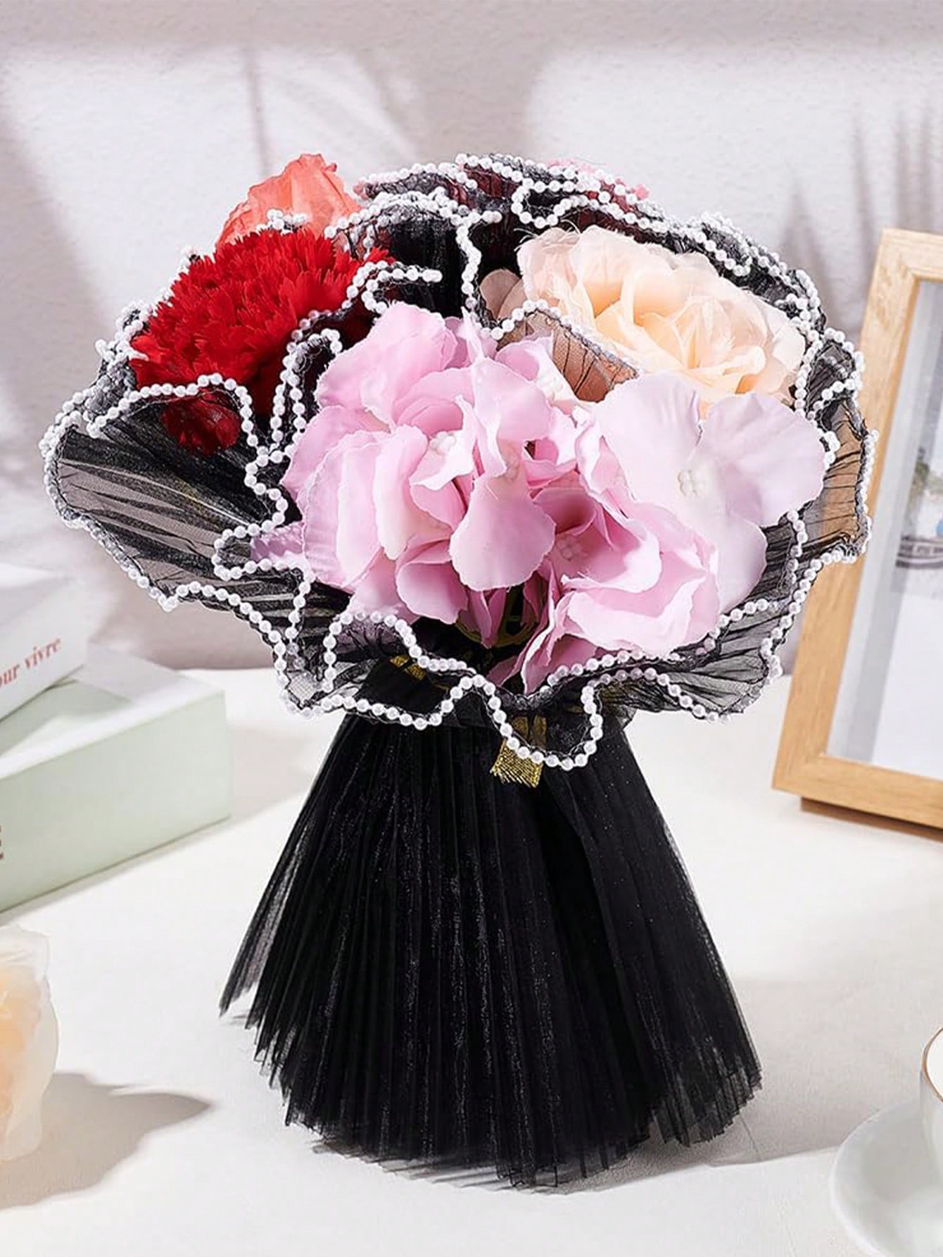 4Yards Faux Pearl Edge Flower  - огляд і ціна Ae Florist Supply